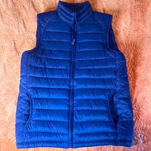 Chaps Blue Vest